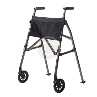 Bariatric Rollator with Flame Finish